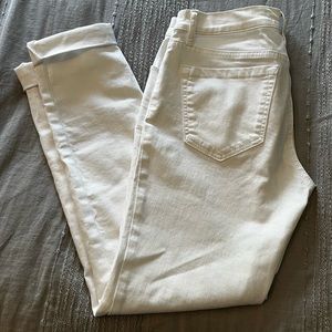 LOFT white jeans sz 26